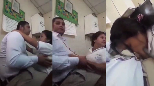 College Principal and Girl Affair – Giving Blowjob Video