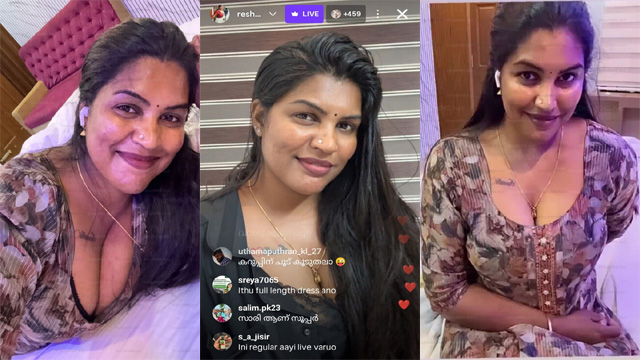 Mallu Makeup Artist Reshma – Live Chat Video Update