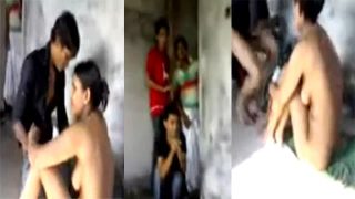 Couple Caught In Force Group Sex – Caught Porn Video